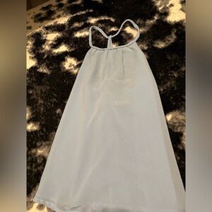 Blue Braided Flory Blouse